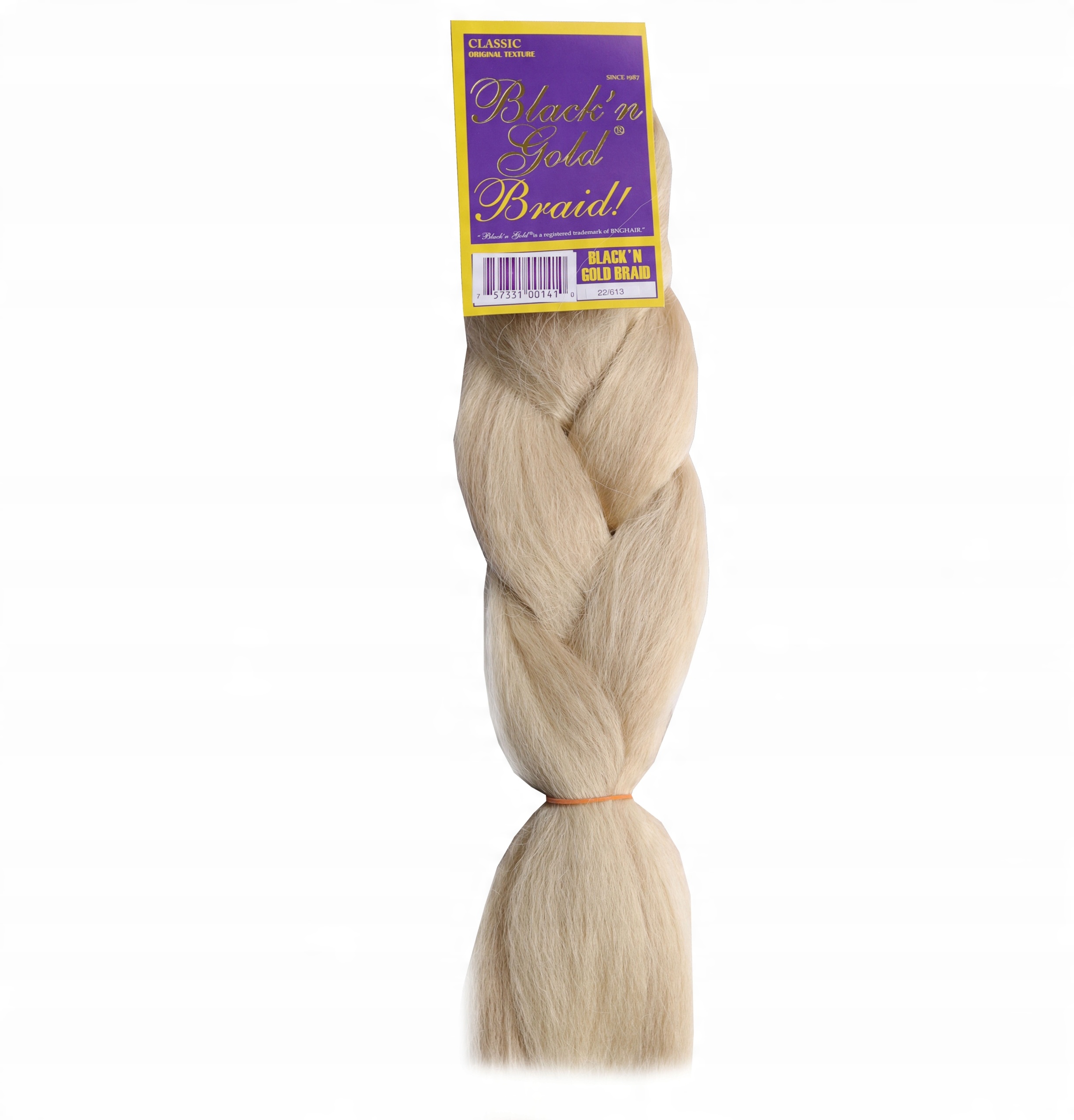 

Włosy warkoczyki dredy Soft Kanekalon Black N Gold