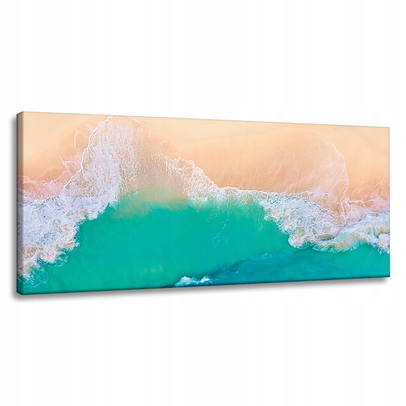 Obraz na plátně Vlny Voda Břeh Písek 120x60 cm