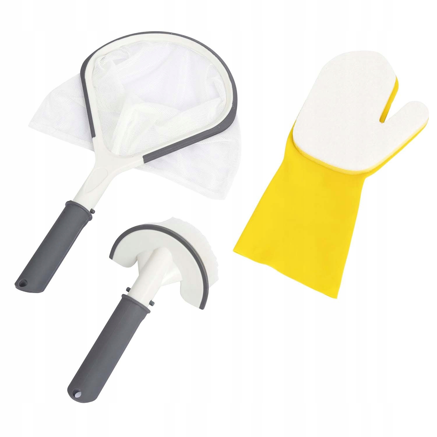 Bestway 60310 Sada na čištění lázní Bazén Síťka Kartáč Houbička