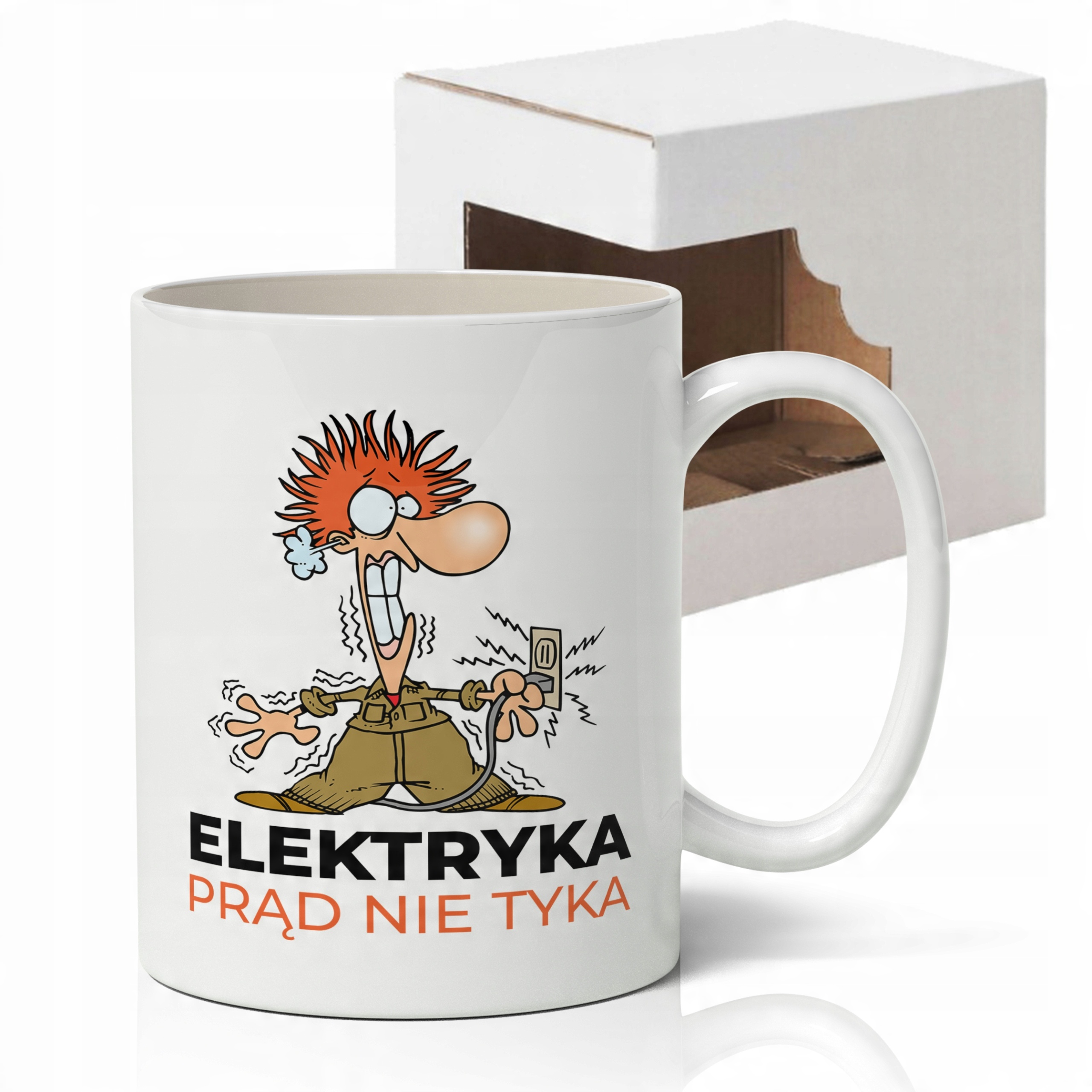 

Kubek Śmieszny dla Elektryka Wiele Wzorów