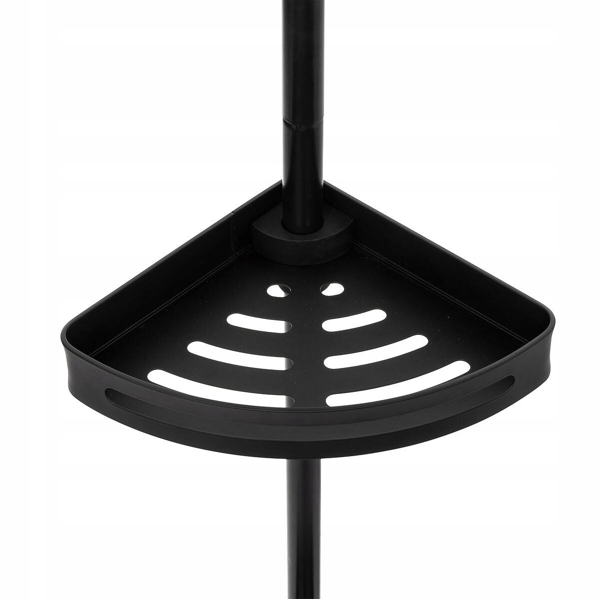 PÓŁKA POD PRYSZNIC, TELESKOPOWA, 4 POZIOMY, ATOMOSPHERA Kolor mebla czarny