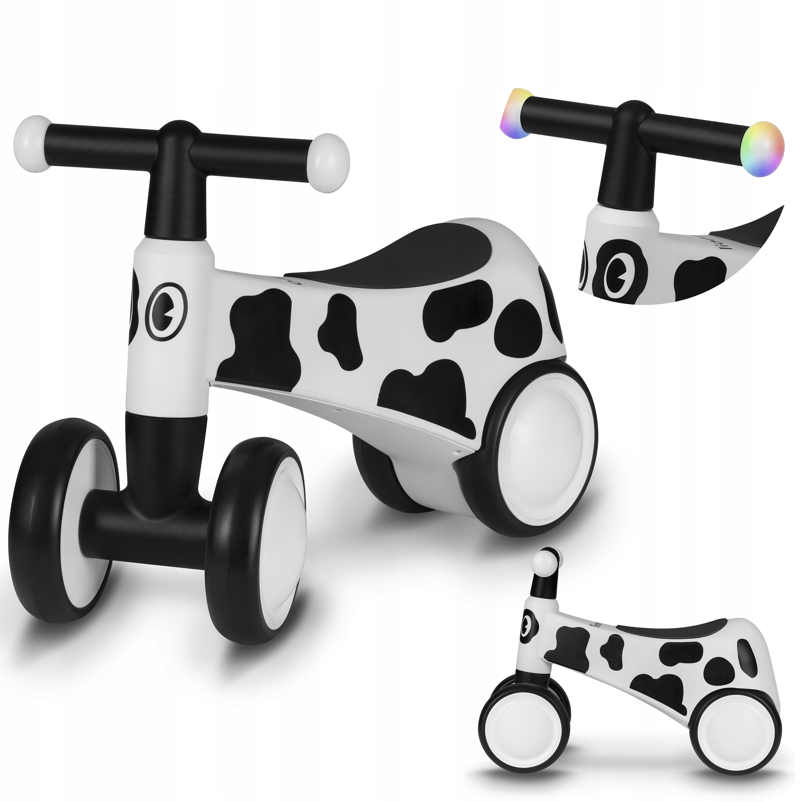 Rowerek Biegowy Jeździk Pchacz 3w1 Lionelo Sammy Stabilny