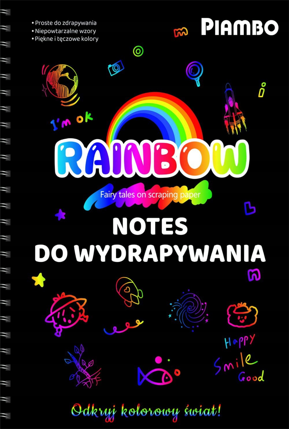 

Piambo Notes Do Wydrapywania Rainbow