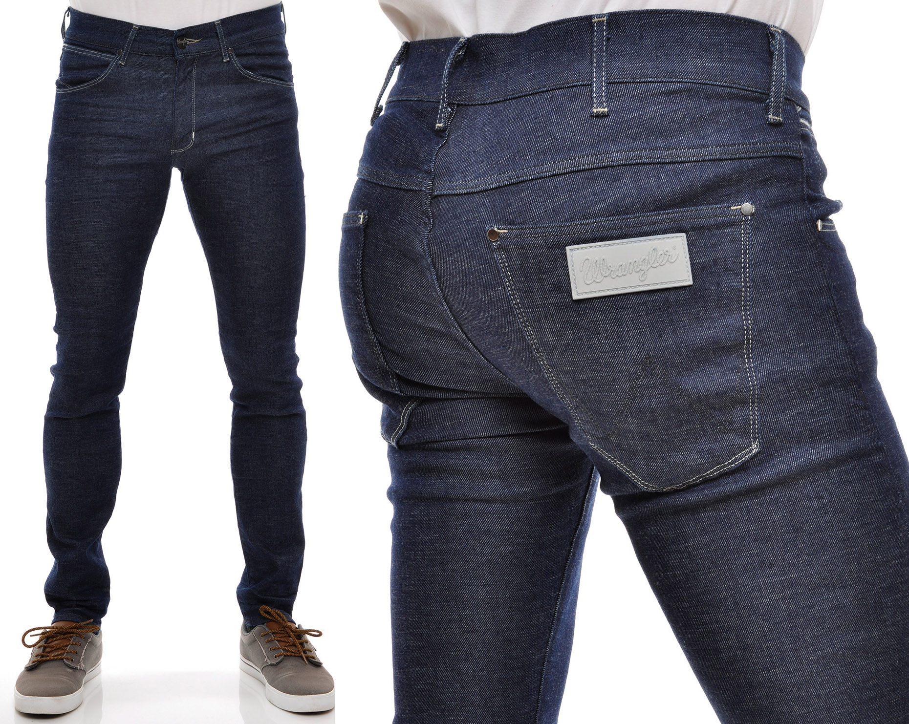 

Wrangler spodnie Skinny jeans navy Bryson W30 L34