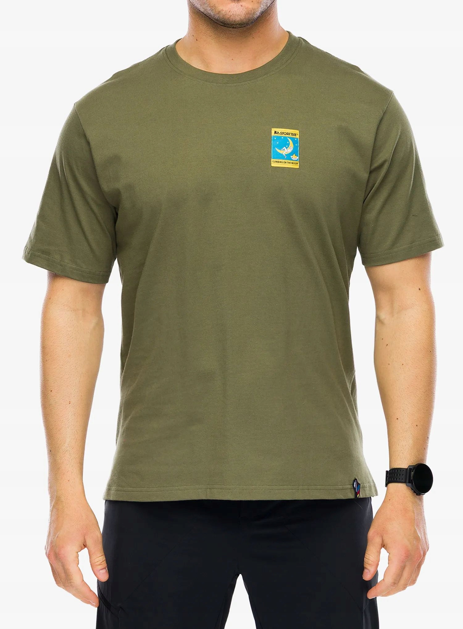 Bavlněné tričko La Sportiva Moon Patch T-Shirt cypress L