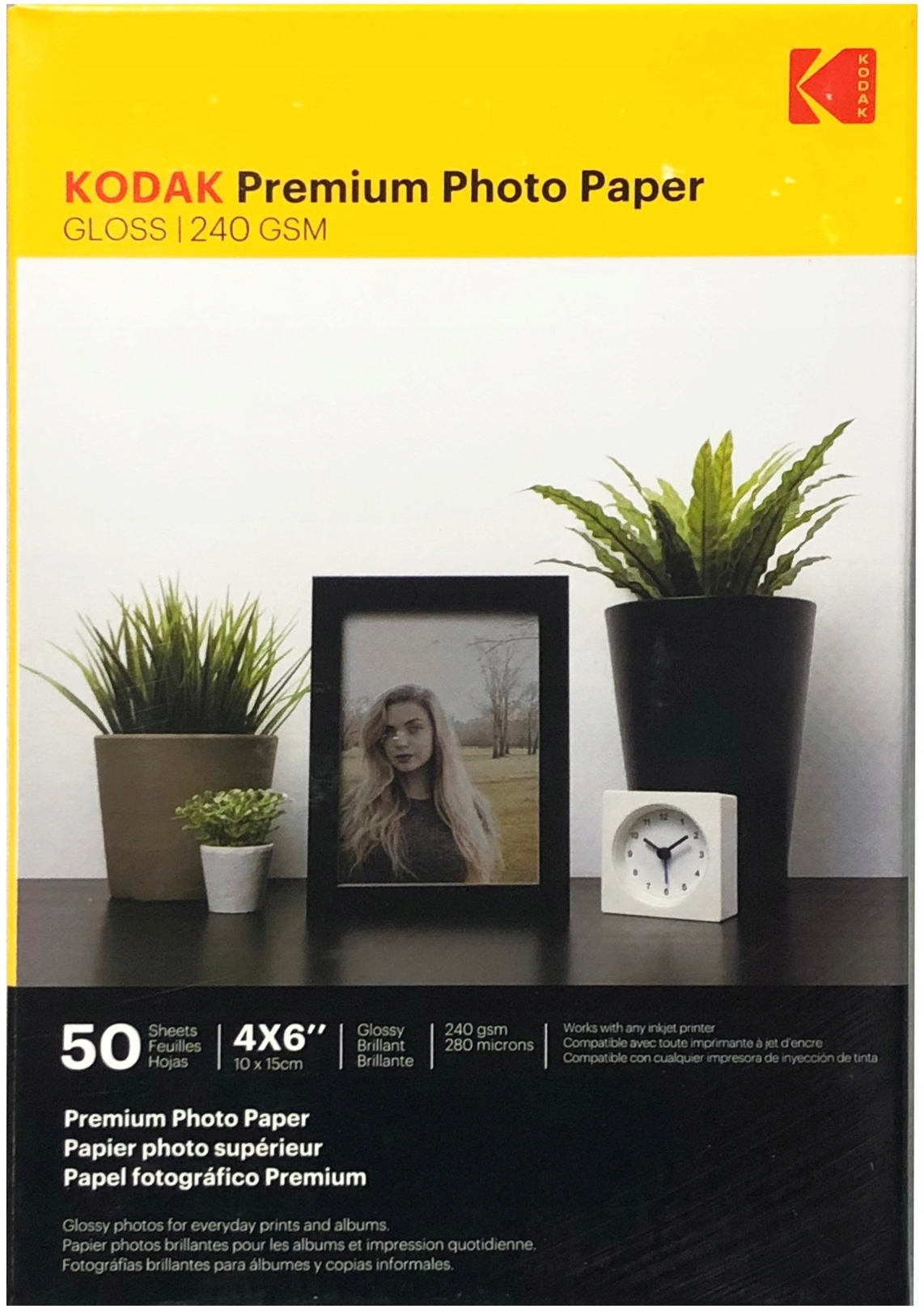 

Papier Foto Kodak 4R 10x15 240g/m2 50ark.