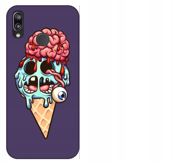 

Etui pokrowiec Huawei P20 Lite Zombie ice cream lo
