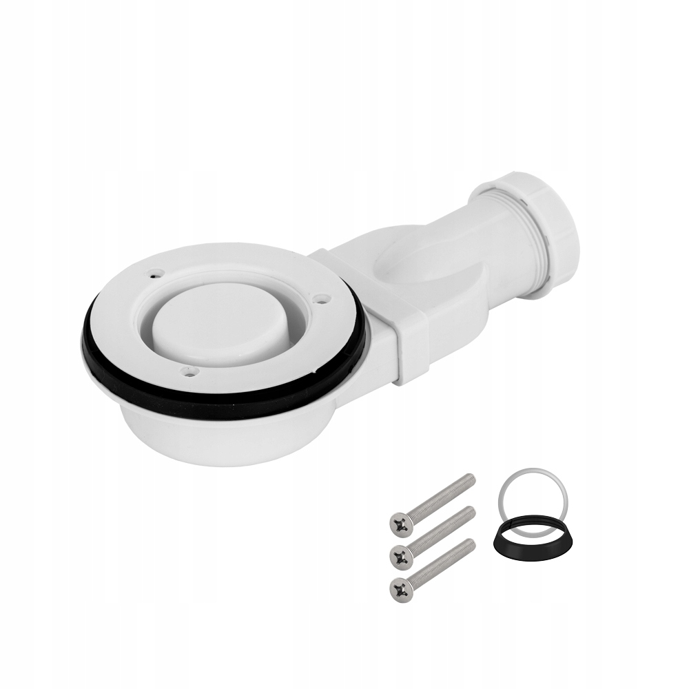 SYFON POZIOMY 90 mm BRODZIKOWY NISKI