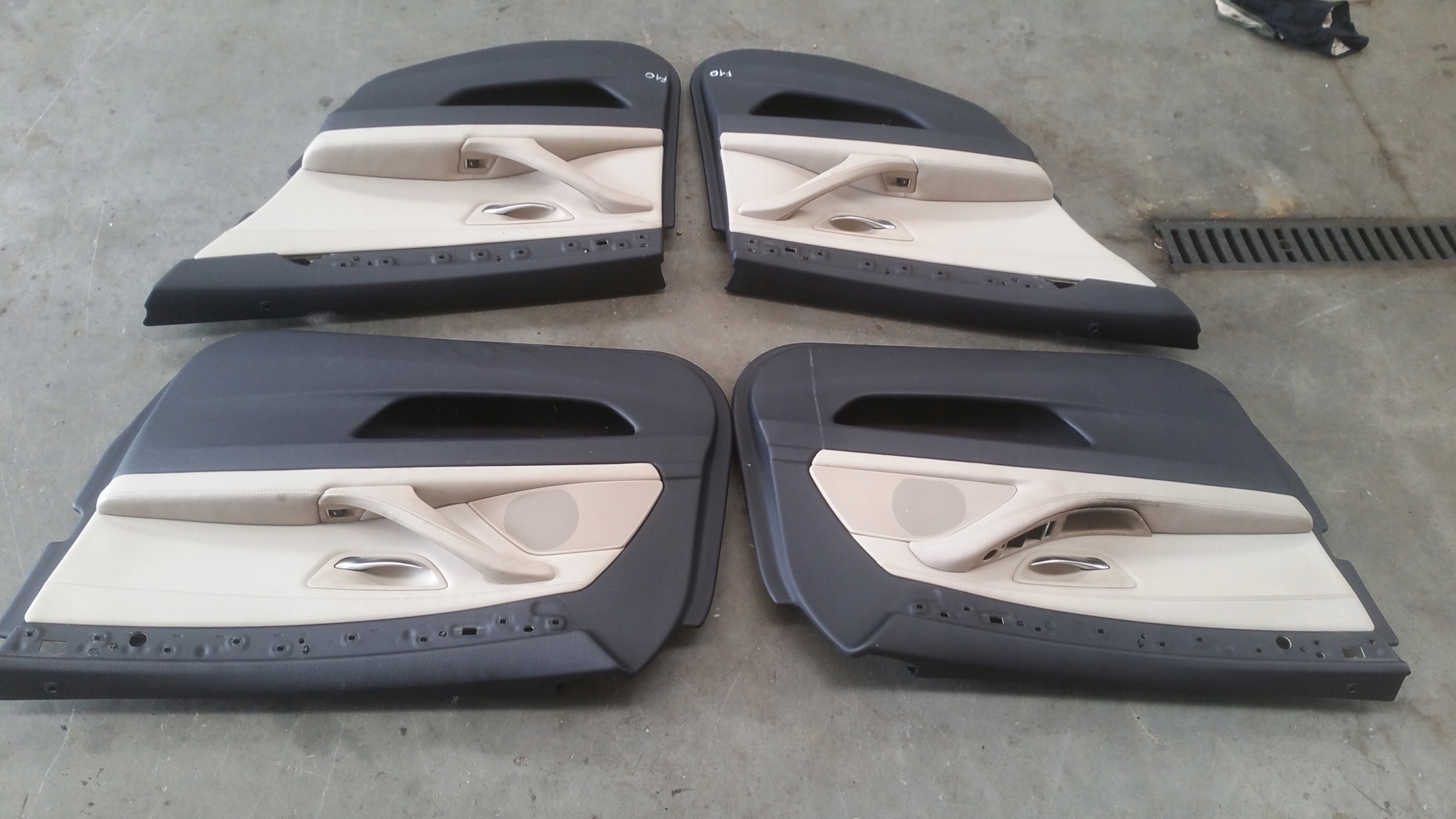 Sitze Seiten Leder kpl BMW F10