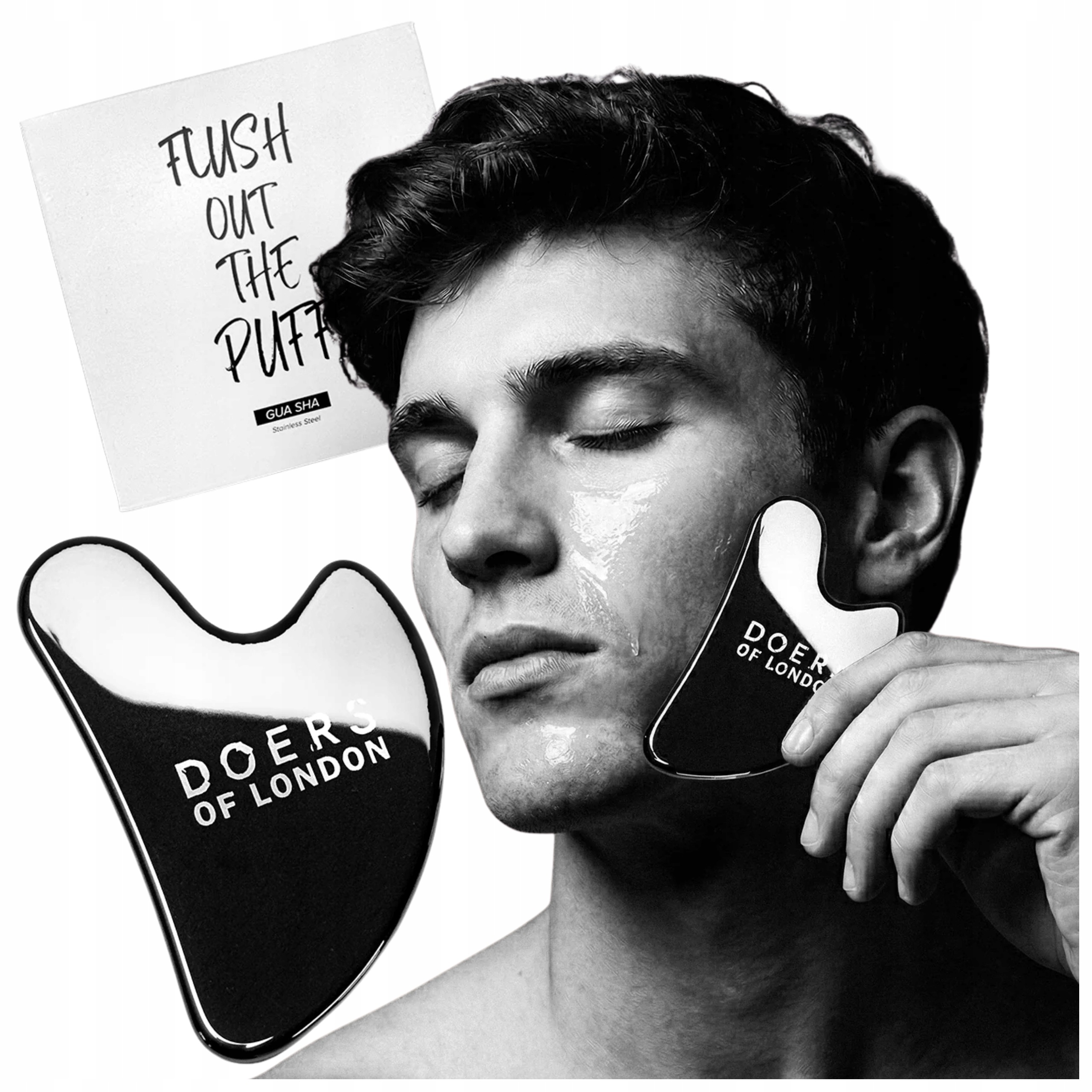 Masażer Do Twarzy Doers of London Gua Sha Tool Pielęgnacja Twarzy Modeluje
