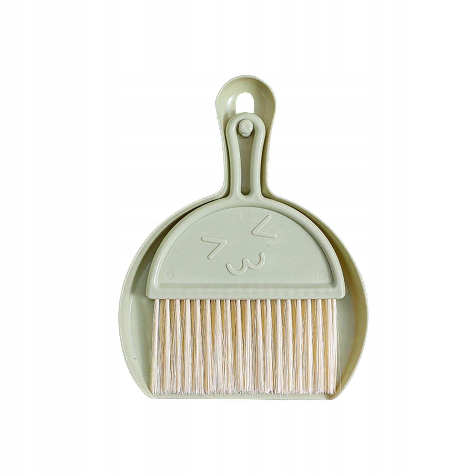 Mini Broom Dustpan Set Minimalist Desktop Green Marka bez marki