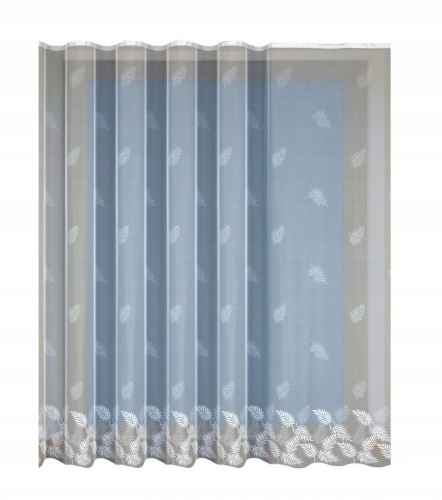 34445 Moderní Hotová Záclona S Páskou 300x240