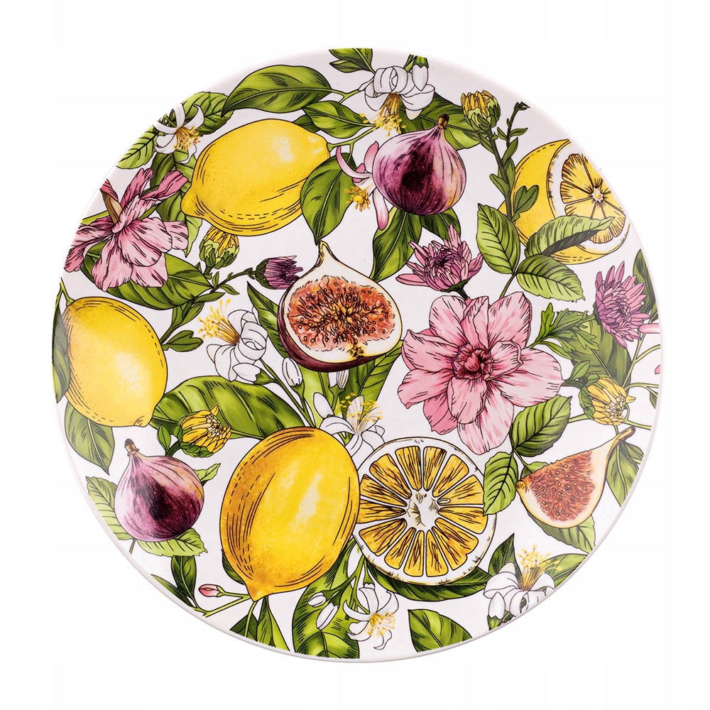 

Talerzyk Deserowy Do Ciasta Tortu Porcelana Lemon