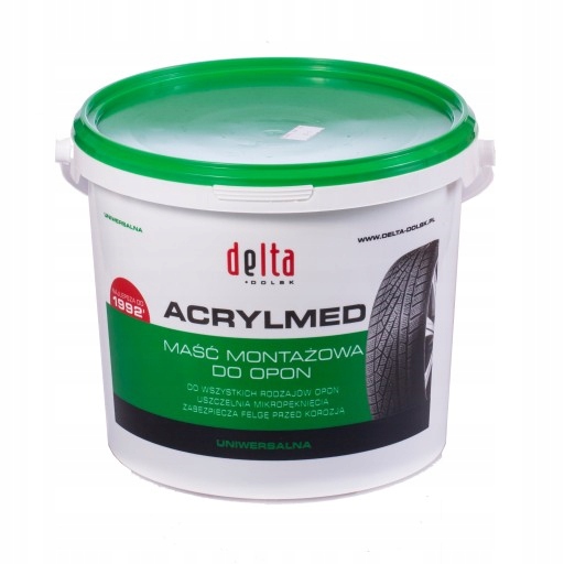 

Maść Pasta do opon Acrylmed zielona Uniwersalana