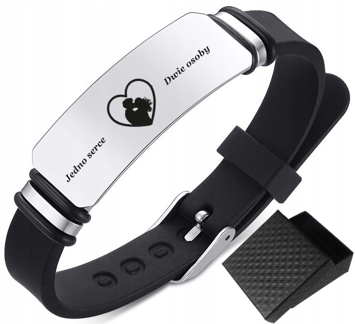 

Bransoletka z Grawerem Stal Szlachetna 316L