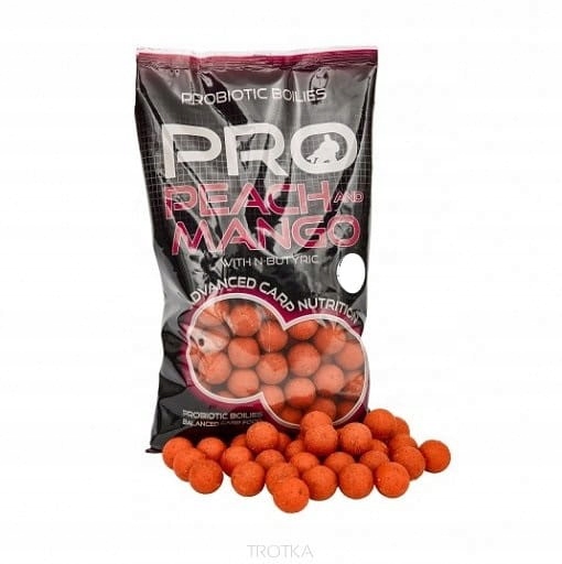 KULKI PROTEINOWE STARBAITS PEACH-MANGO 20MM 1KG