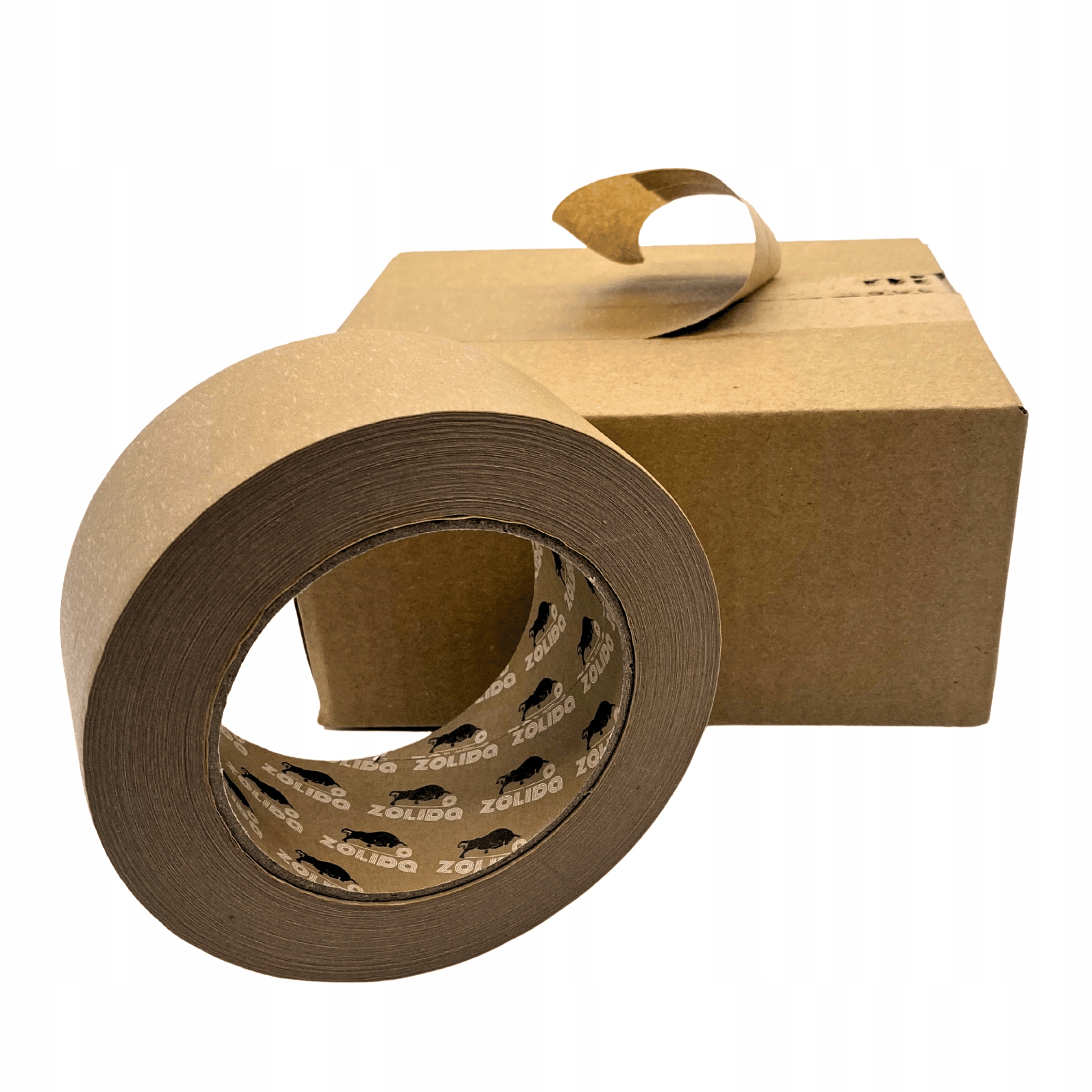 TAŚMA KLEJĄCA PAKOWA PAPIEROWA KAUCZUKOWA KRAFT DO PACZEK EKO 48/60y Stan opakowania oryginalne