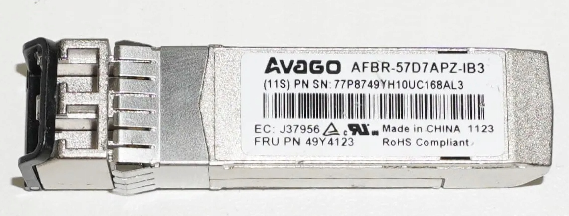 Transceiver AVAGO AFBR-57D7APZ-IB3 / SFP+ 8 Gb/s 850 nm MM LC 300 m