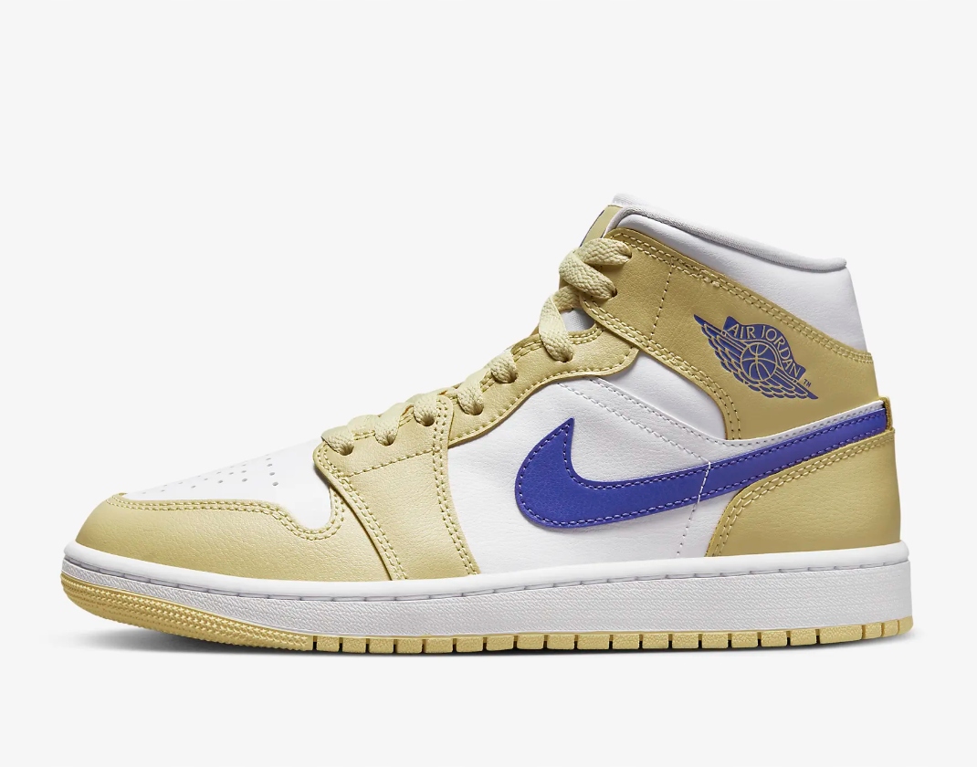 Dámské tenisky Nike Air Jordan 1 MID „Lemon Wash“ Jaro 41EU