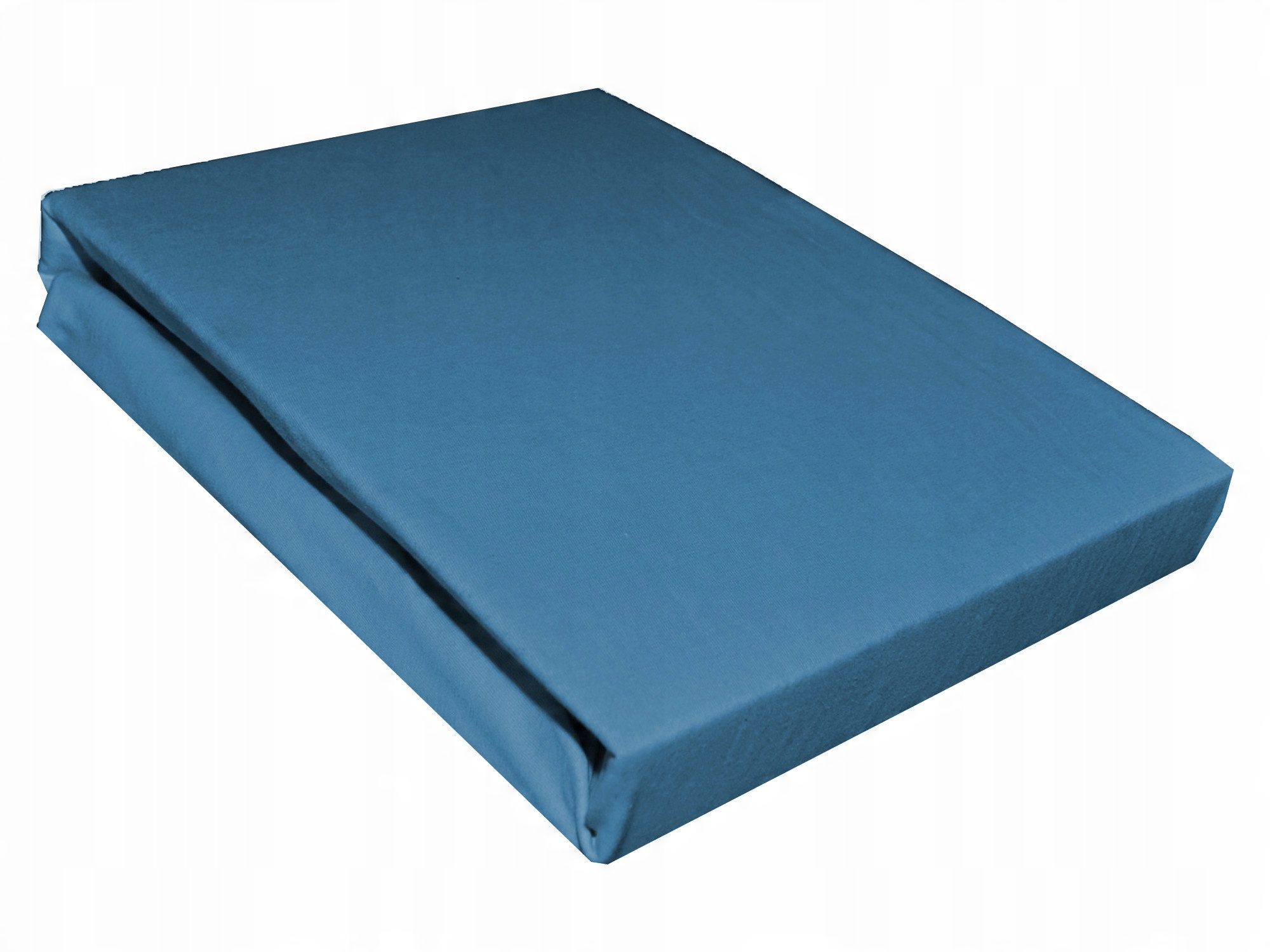 

Prześcieradło jersey 180x200 bawełniane indygo