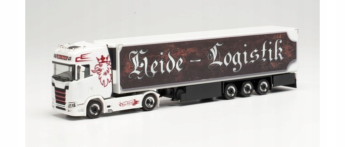 Herpa 313797 Scania Cs 20 Hd Heide Logistik 1:87