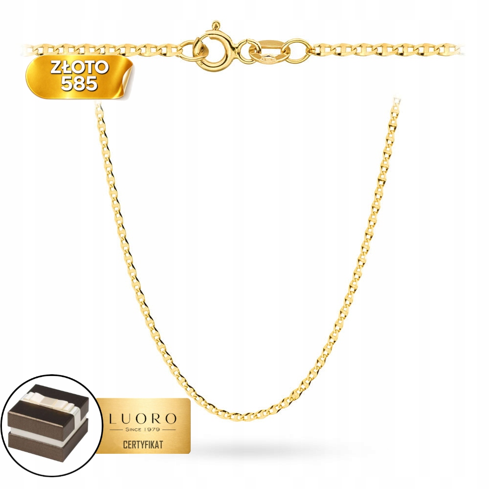 Řetízek Zlatý 585 14K Gucci 70 CM Elegantní Prestižní Vazba