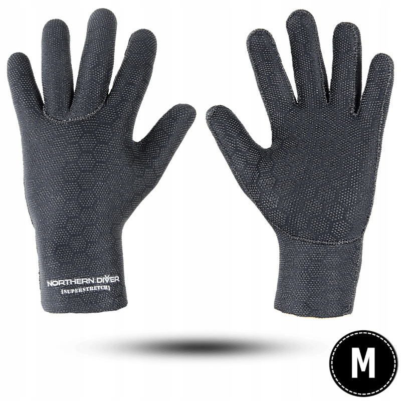 Neoprenové potápěčské rukavice 4-Way SuperStretch 5 mm Northern Diver M