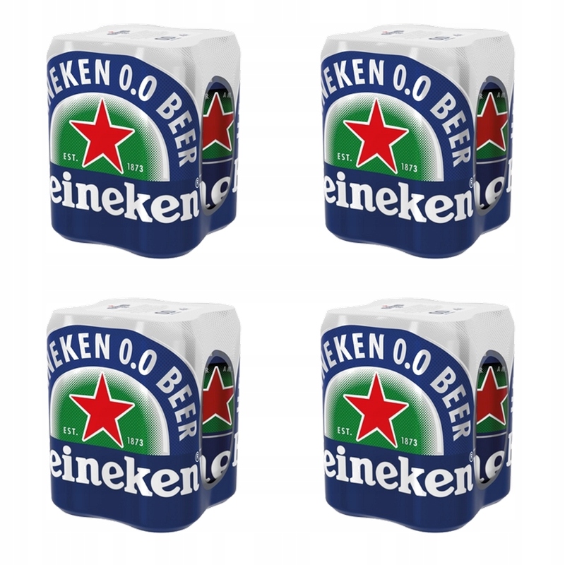 Heineken 0.0 4 x 500 ml plechovka X4