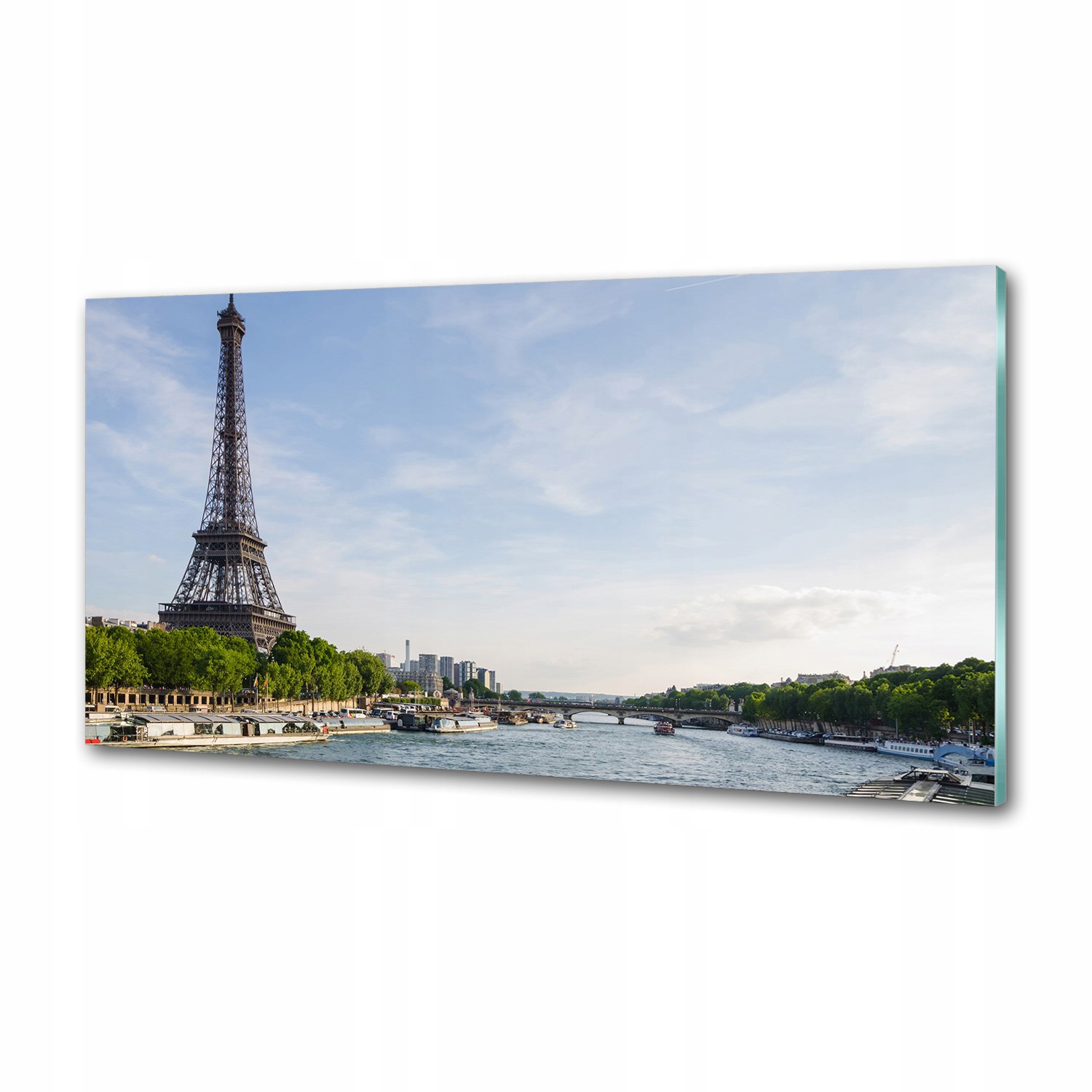 Panel do kuchyne Eiffelova veža Paríž 120x60 Lepidlo