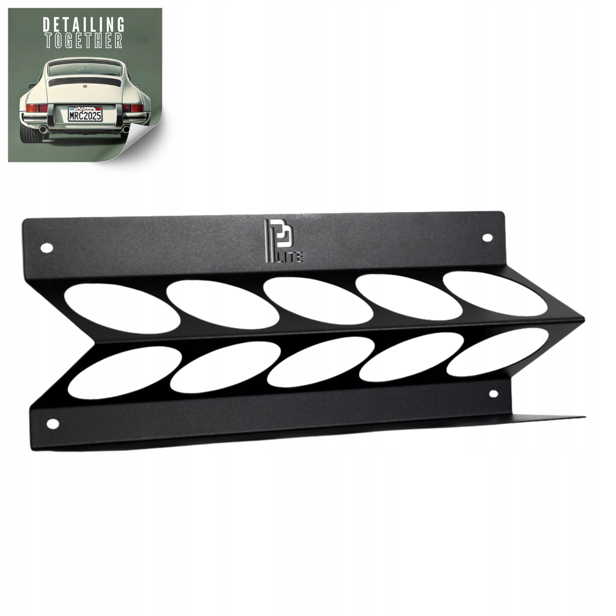 Poka Premium Uchwyt Stojak Wieszak na 5 Butelek 1L Wol_lite Detailing