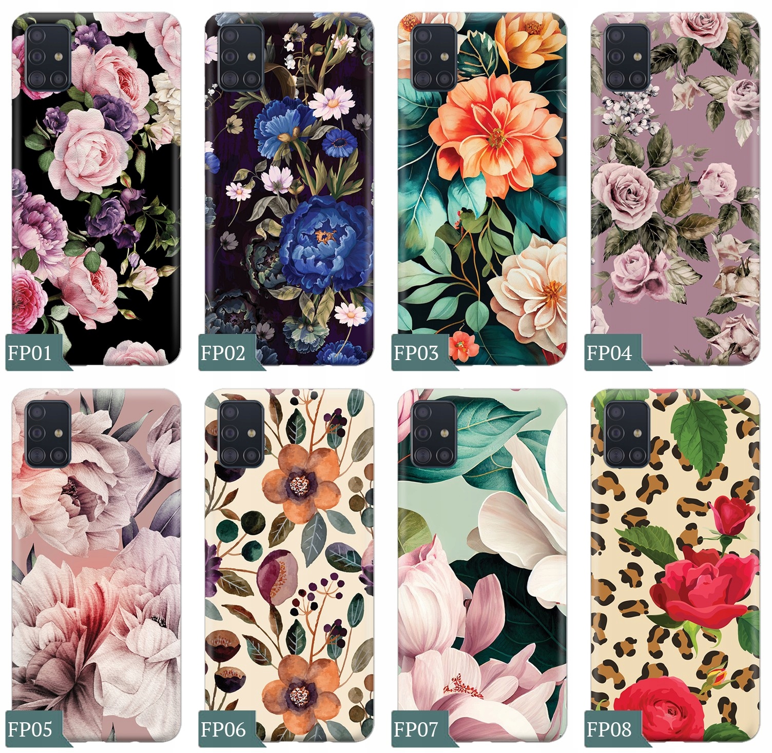 ETUI do Samsung Galaxy M31S + SZKŁO CASE WZORY Typ plecki