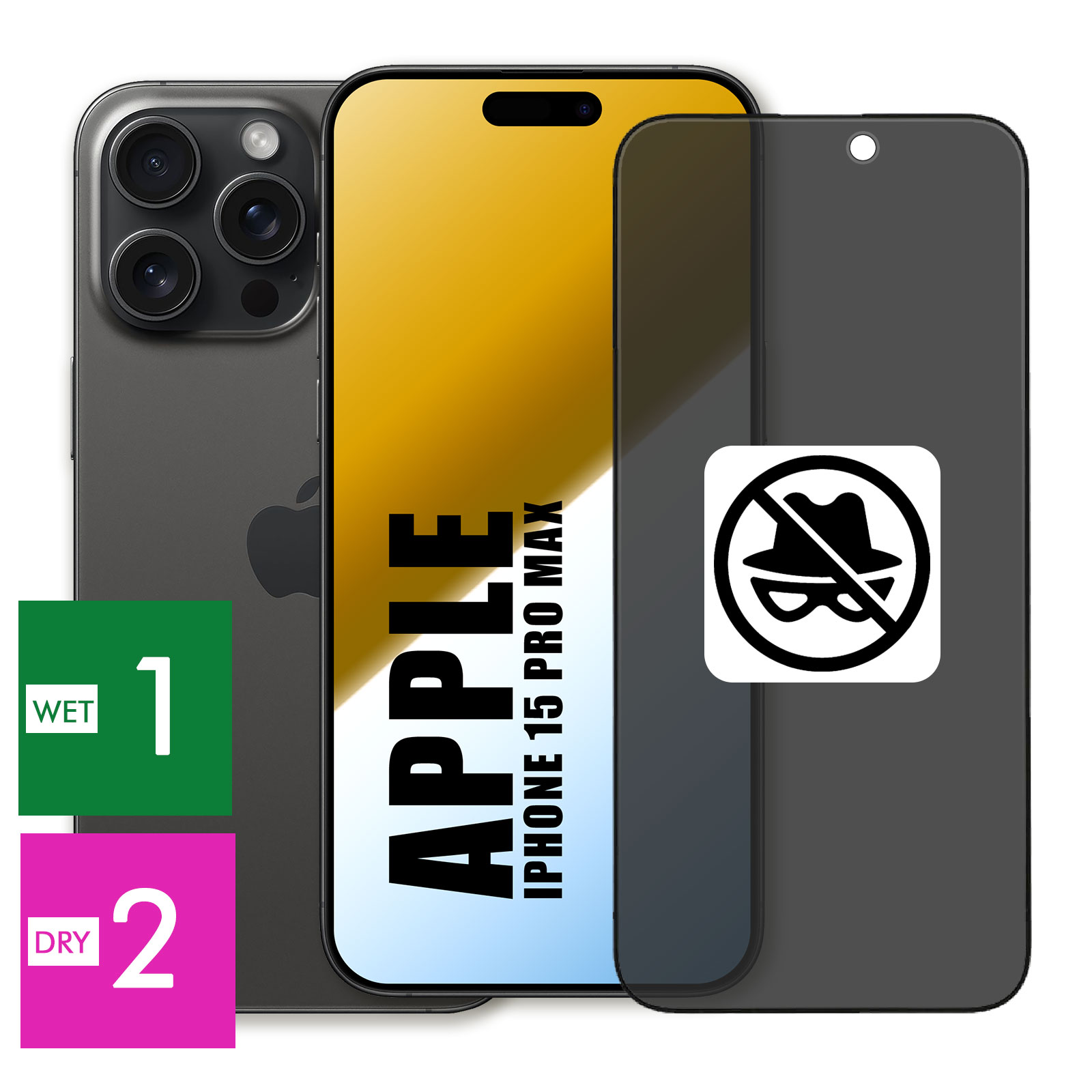 Iphone 15 Pro Blue w Folie i szkła ochronne do smartfonów