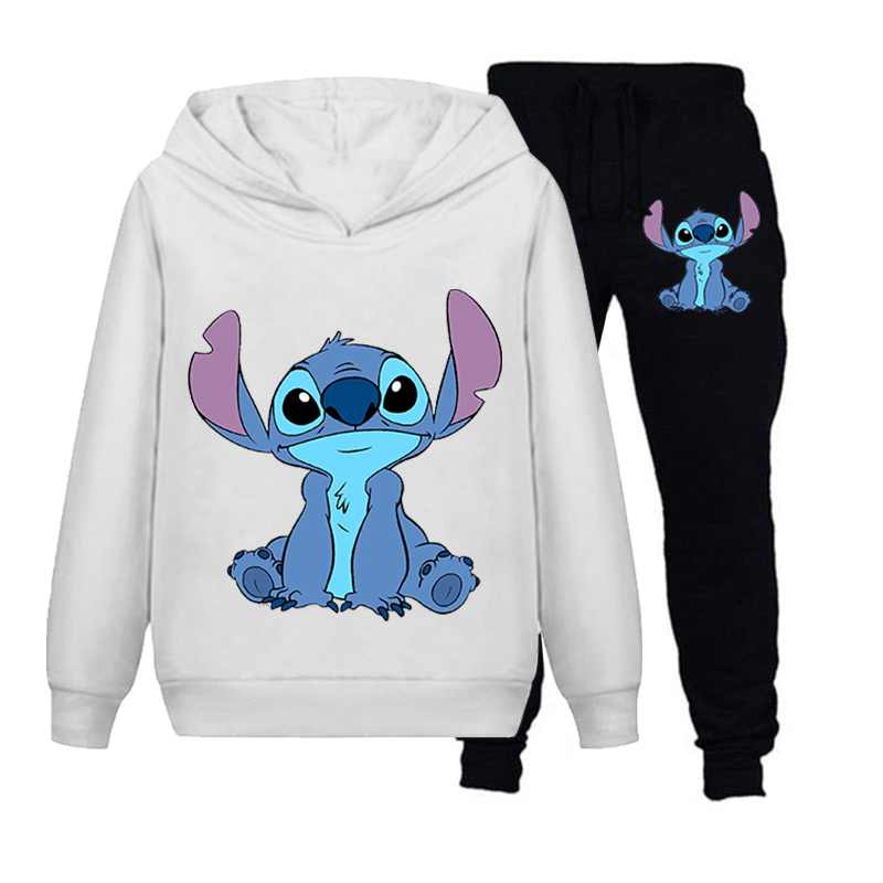KOMPLET DRES BLUZA SPODNIE STICH WZORY KOLORY Najlepsza Jakość Bohater Lilo i Stitch