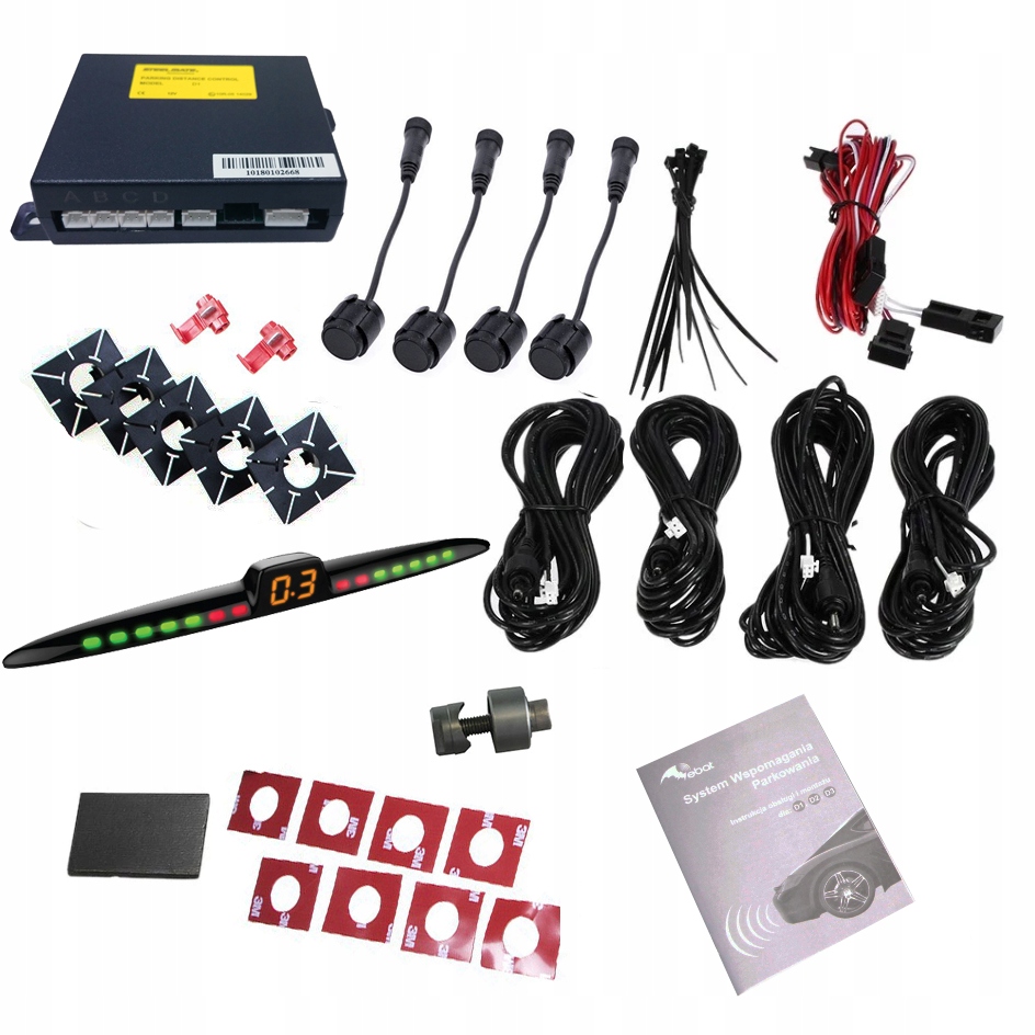 Czujnik cofania Steelmate Ebat D2 Flush Mount Model Ebat D2 Van