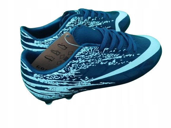 Korki lanki Gofc buty do piłki Navy granat White 41