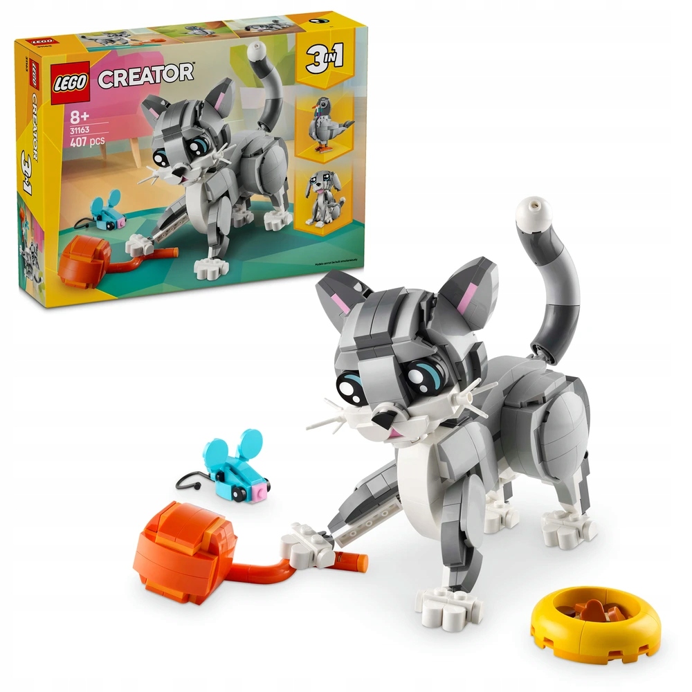 Lego Creator 3v1 31163 Hravá kočka