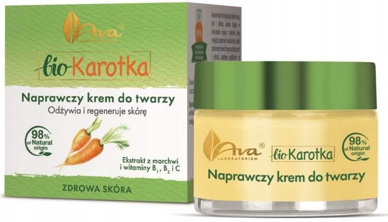 

Ava bio karotka naprawczy krem do twarzy odżywia