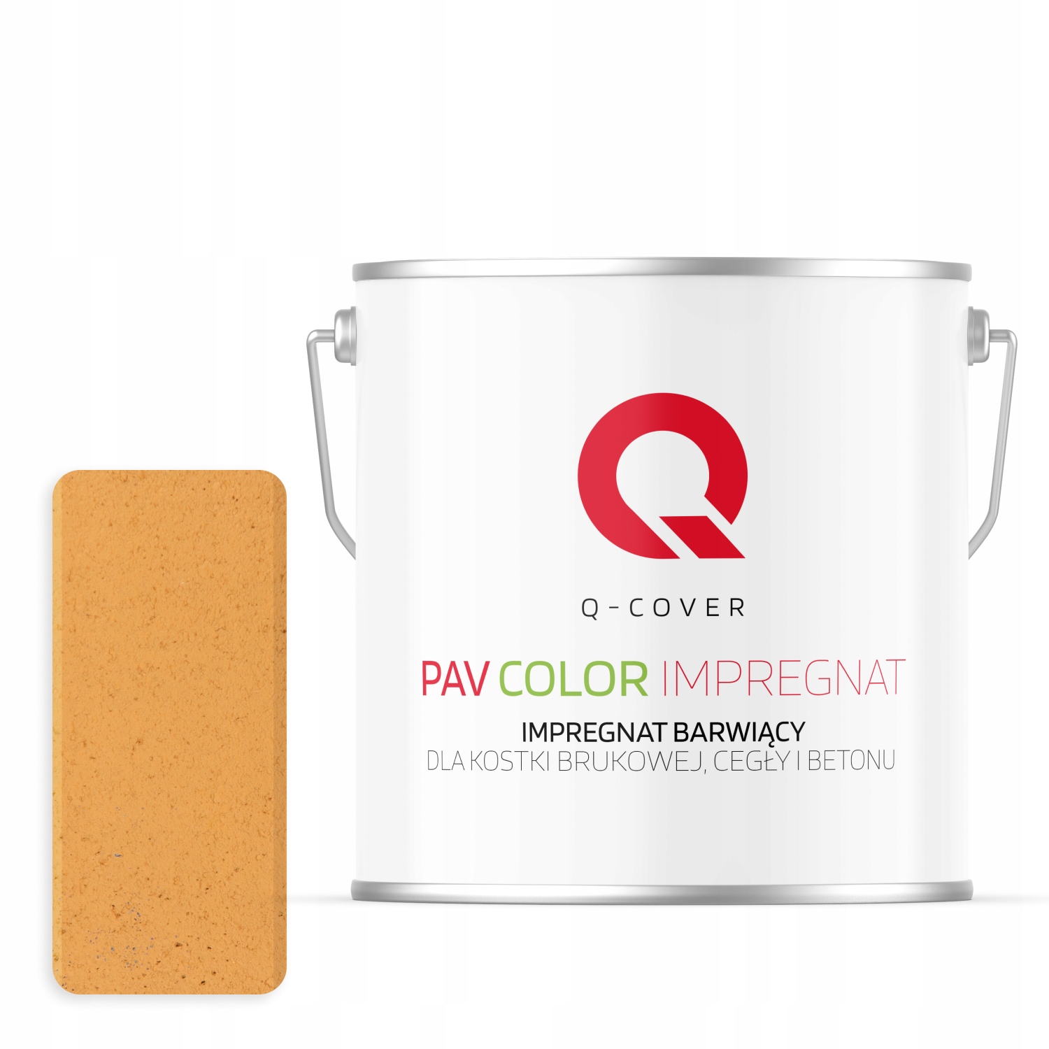 Barvící Impregnát Pro Dlažební Kostky Betonu, Žlutá Šafránová Barva 1017 5 L