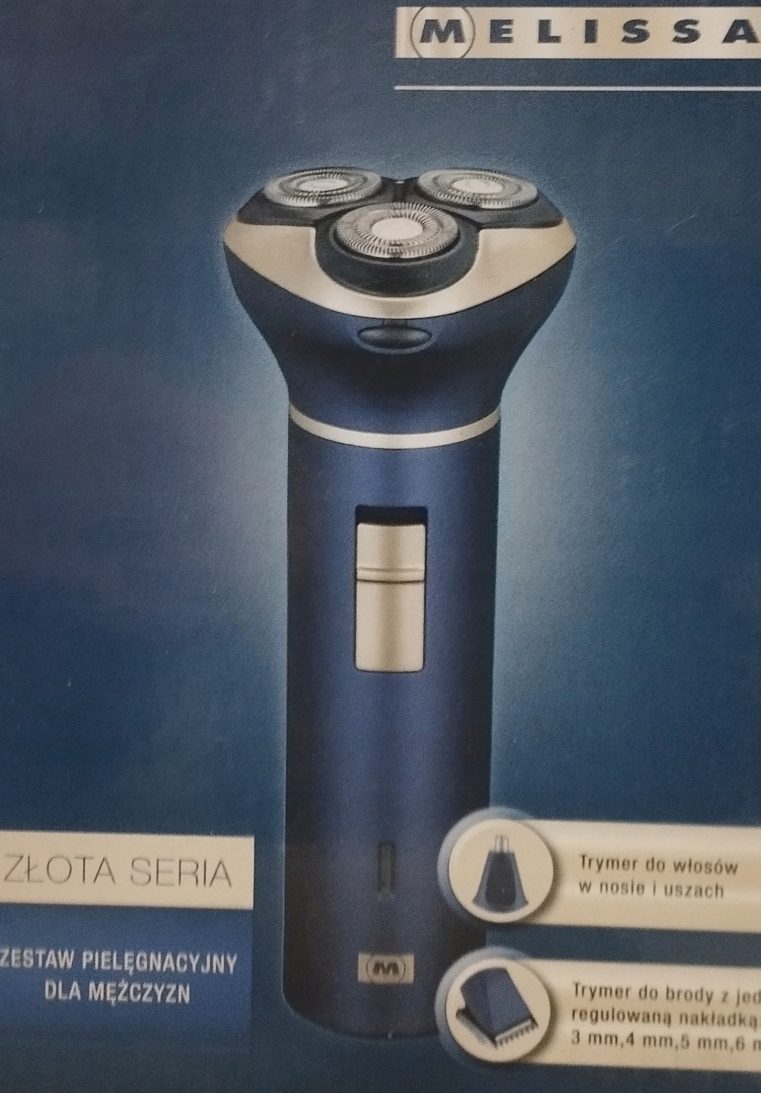 GOLARKA Z TRYMEREM ZŁOTA SERIA Model BS-8007