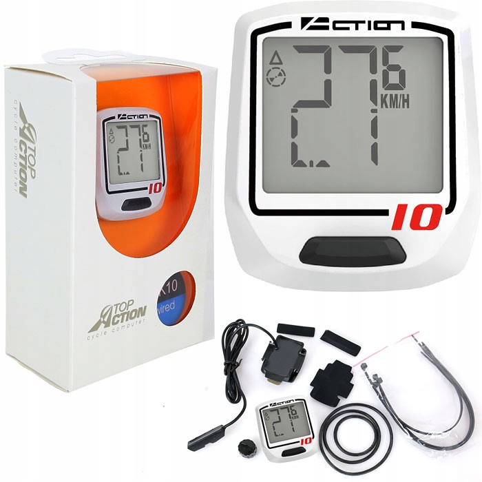 

Licznik rowerowy TopAction MK10 10 funkcji