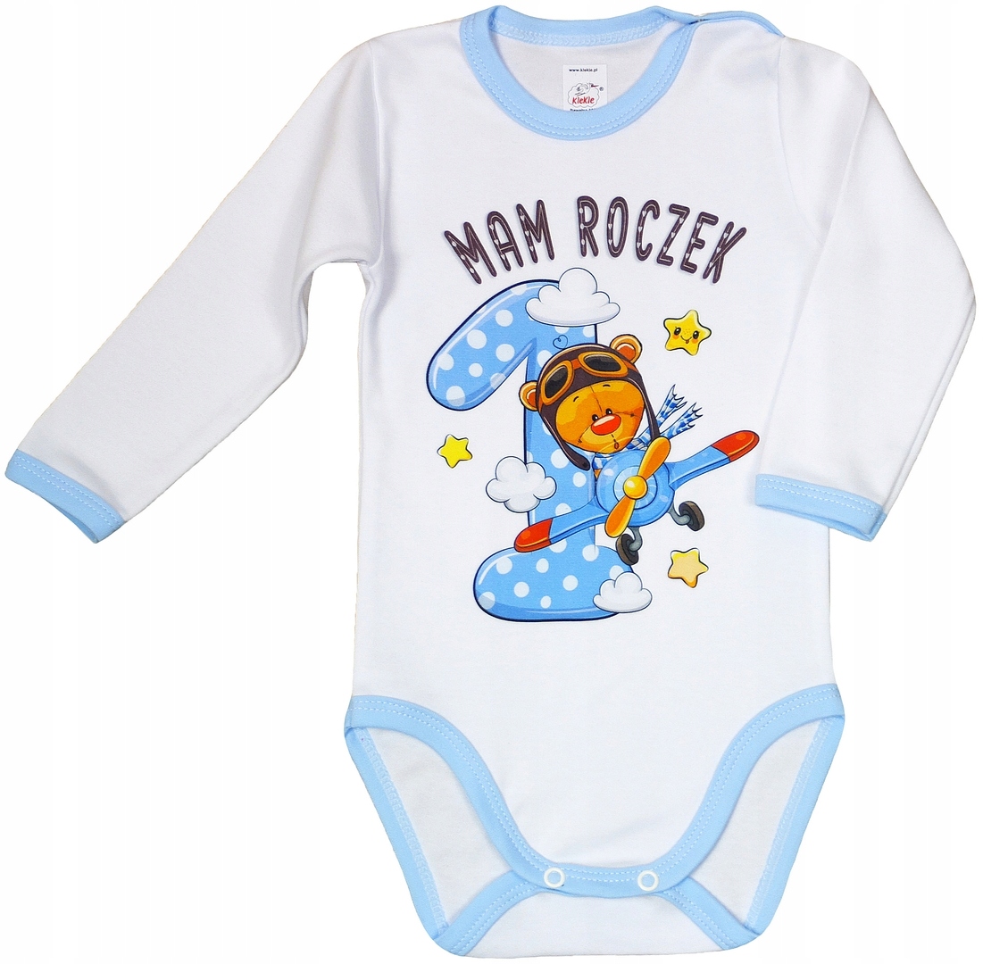 

Body Roczek Nadruk Samolot r 86 Klekle