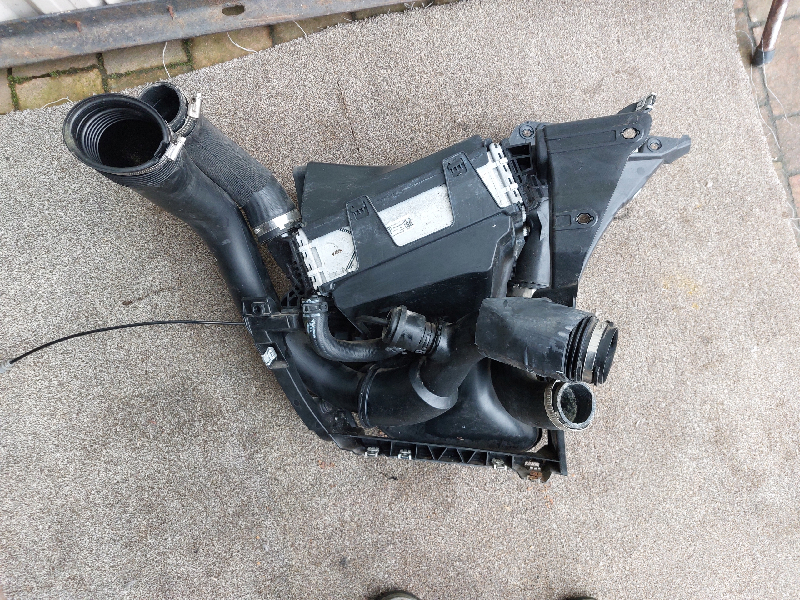 intercooler left PORSCHE 911 4S 16r KOMPLET