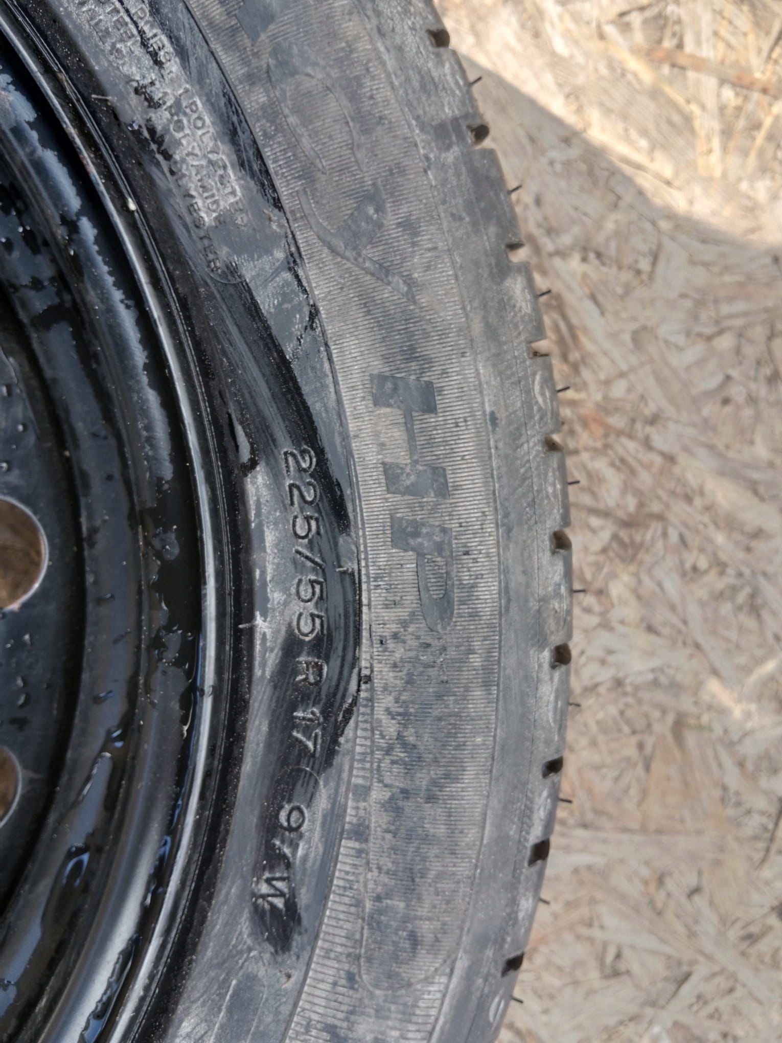 wheel spare C5 III X7 225 55 R17 MICHELIN