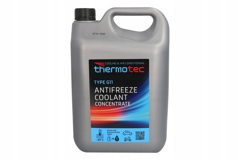 Koncentrat do chłodnic (typu G11/G48) Ktt G11 5L Conc Thermotec Coolants