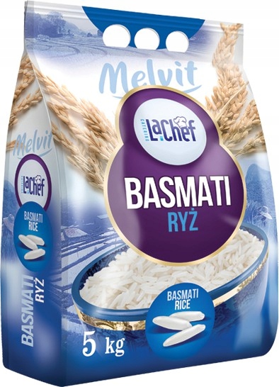 Levně 1X Melvit Rýže basmati La Chef 5 kg