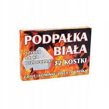 

Podpałka Biała Do Rozpalania Kominka 32 Kostki