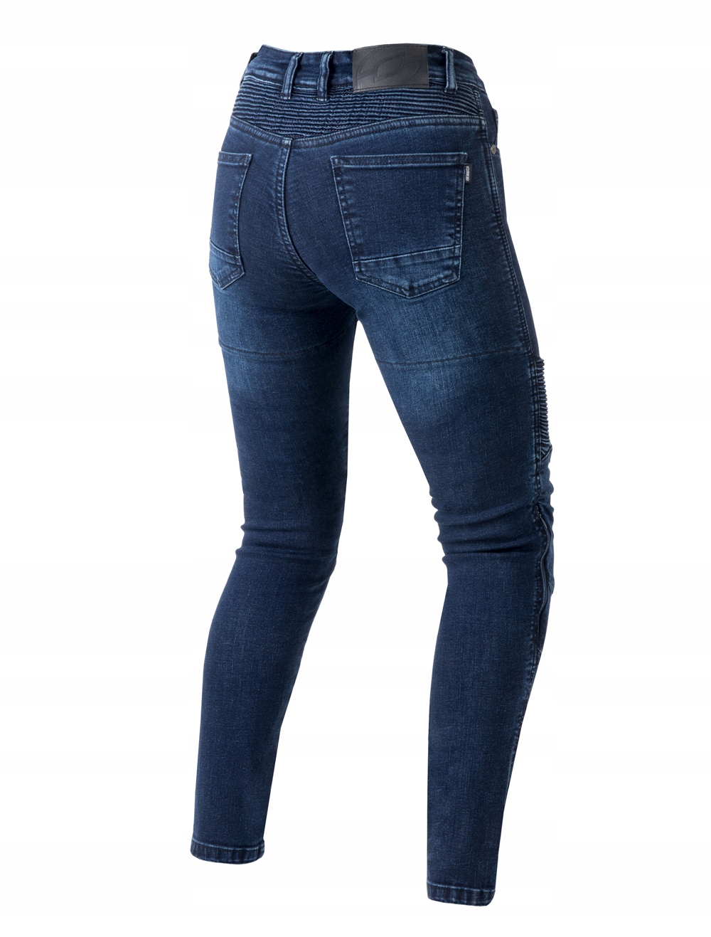 OZONE DAMSKIE SPODNIE JEANSY MOTOCYKLOWE AGNESS II LADY SHORT BLUE 24/28 Rozmiar 24/28