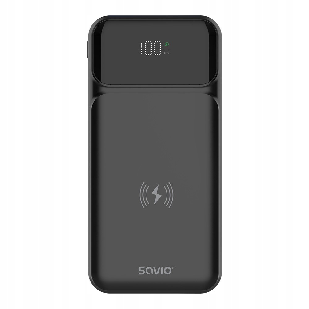 Savio Bezdrátová powerbanka 10000 mAh, BA-09