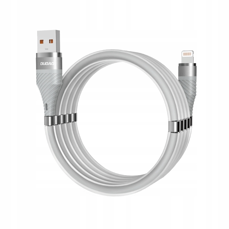 

Magnetyczny kabel przewód Usb - Lightning 5 A 1 m