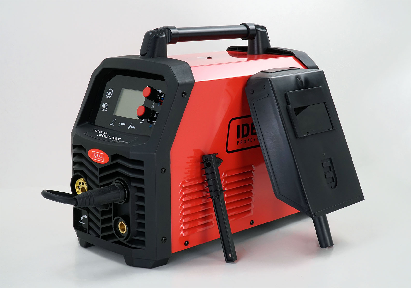 SPAWARKA MIGOMAT MIG MAG MMA TIG 200A 3w1 ZESTAW Prąd spawania 200 A